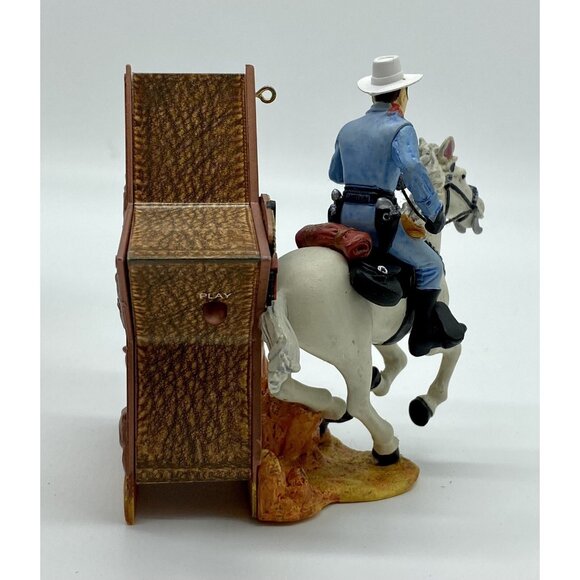 Carlton Cards Heirloom Hi-yo Silver Lone Ranger 113 Ornament in Box - Picture 5 of 8